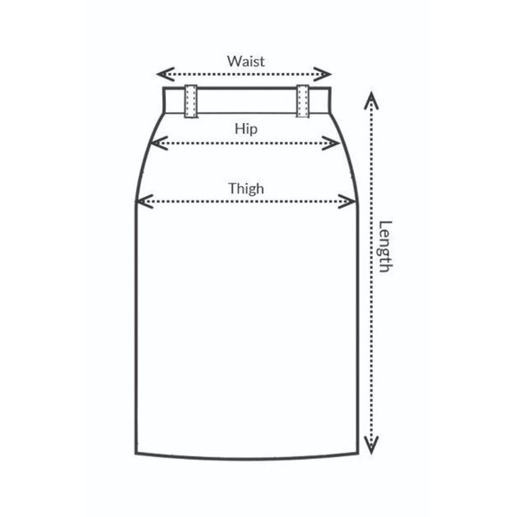 Dressbarn Skirt Womens Size 8 Brown Front Detailing Back Zipper Pencil Office - Picture 6 of 6